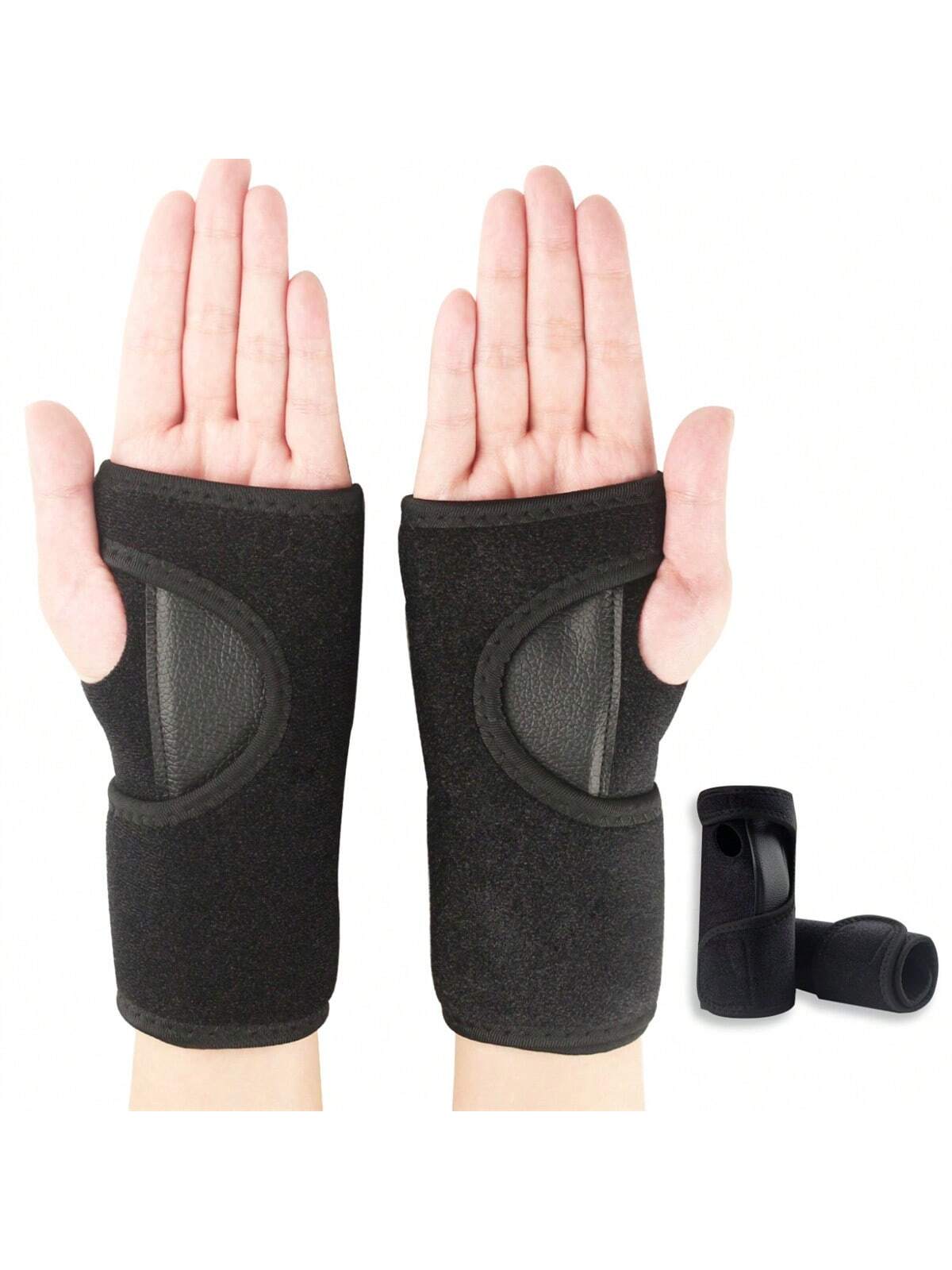 1pc Detachable Steel Plate Wrist Support Adult Breathable Wrist Fixed Sports Protective Gear