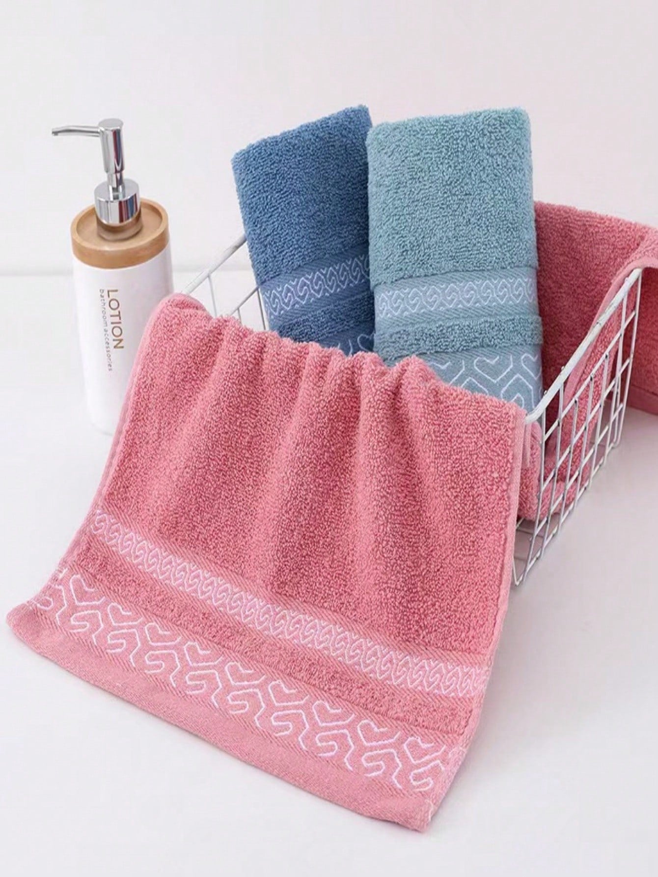 TrendsLuxury Hand Towel, 33cmX73cm, Suitable For Bathroom-Hotel-Spa-Kitchen-Gym, Strong Absorbency, Hotel Quality Towel