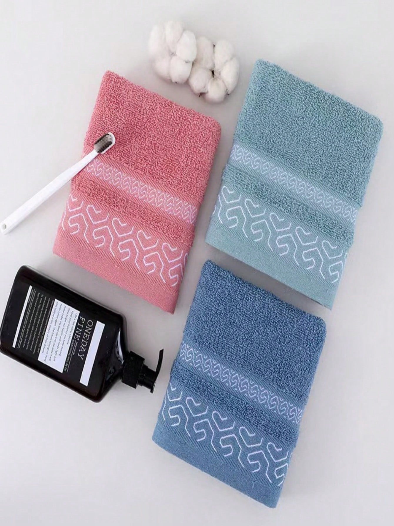 TrendsLuxury Hand Towel, 33cmX73cm, Suitable For Bathroom-Hotel-Spa-Kitchen-Gym, Strong Absorbency, Hotel Quality Towel