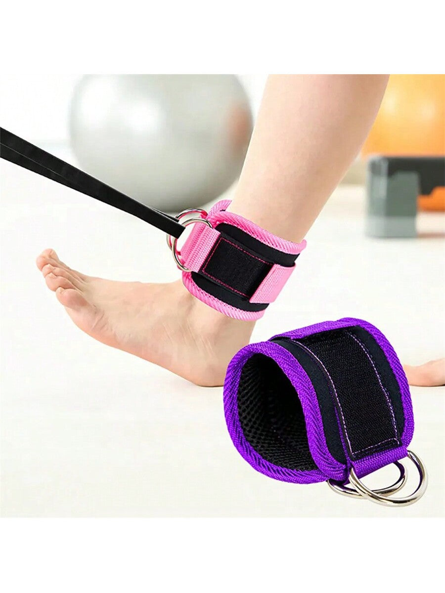 3Pcs Adjustable Ankle Straps Resistance Bands Set Home Fitness Gym Workouts Equipment Yoga Ankle Weight Leg Hip Strength Training Body-Building Accessories