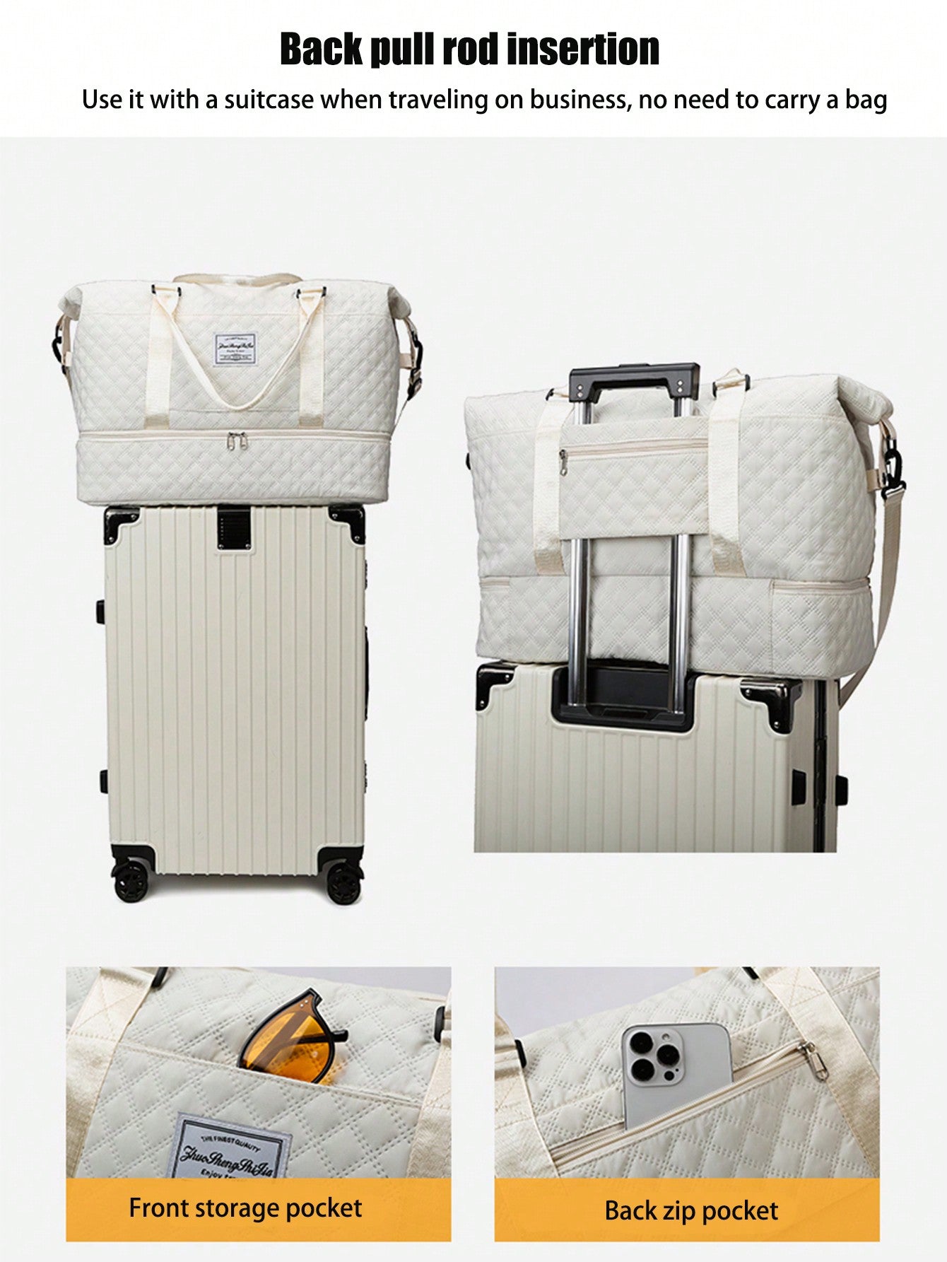 New Large Capacity Casual Travel Bag With Wet