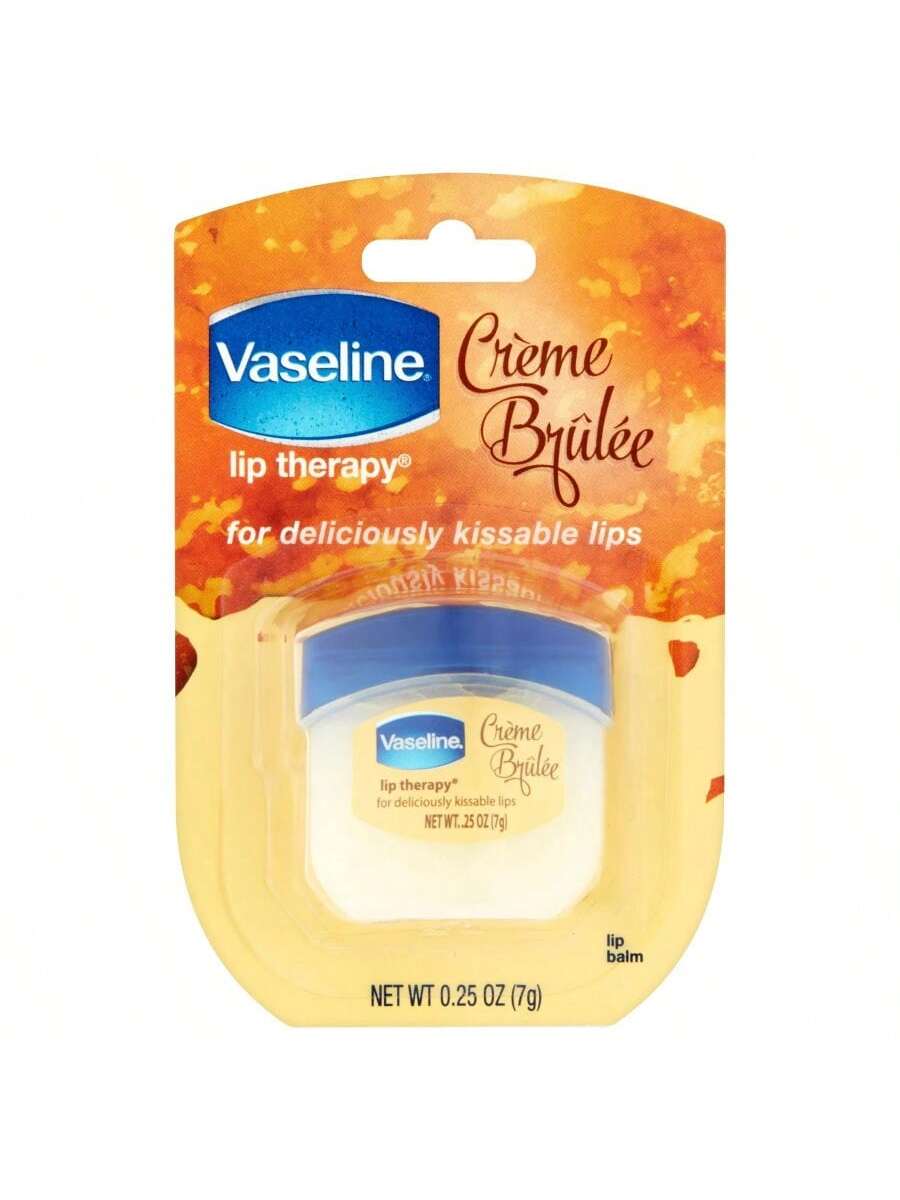 Vaseline Vaseline Creme Brulee Lip Therapy Lip Balm, 0.25 Oz (Pack Of 1)