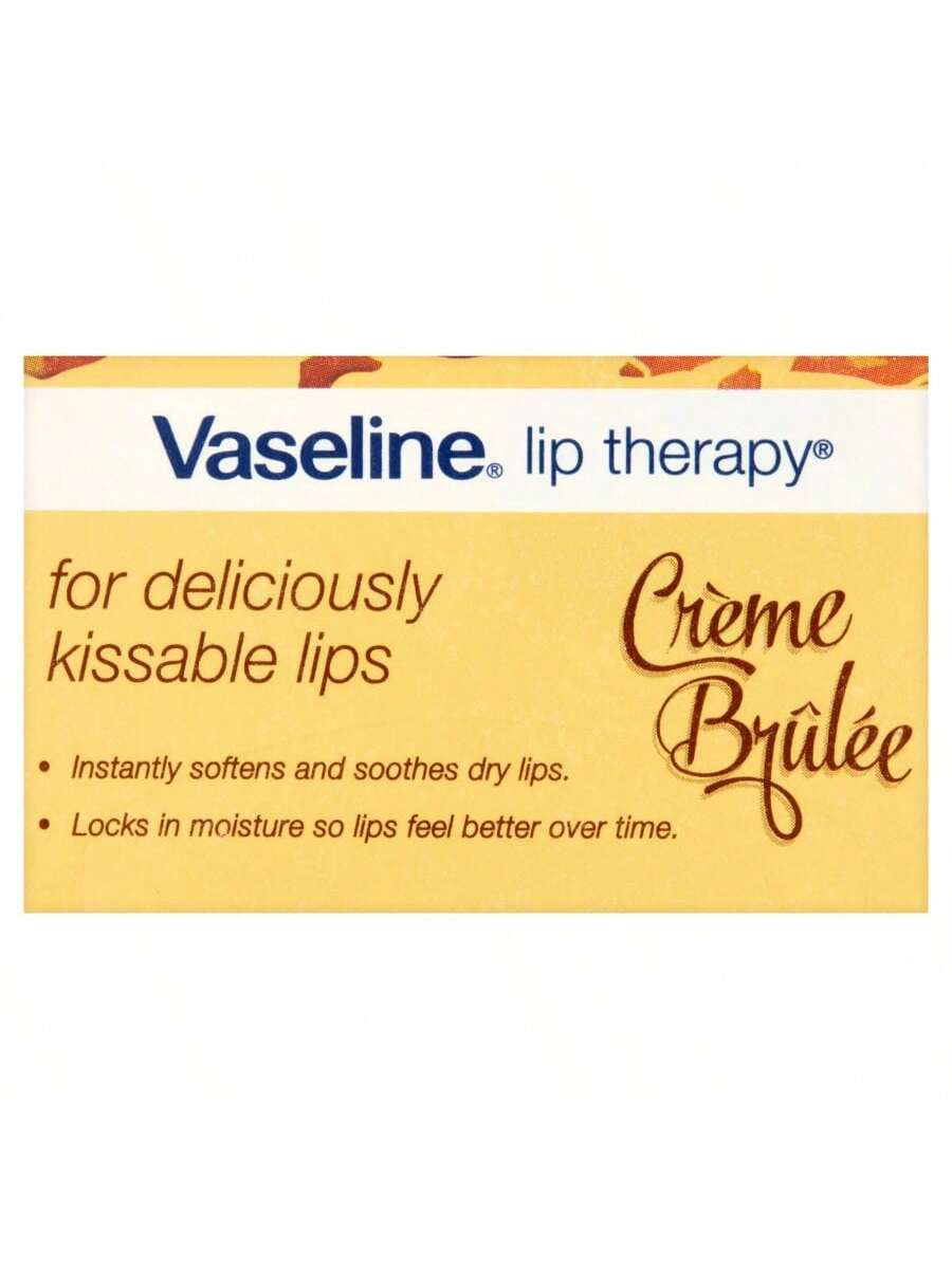 Vaseline Vaseline Creme Brulee Lip Therapy Lip Balm, 0.25 Oz (Pack Of 1)