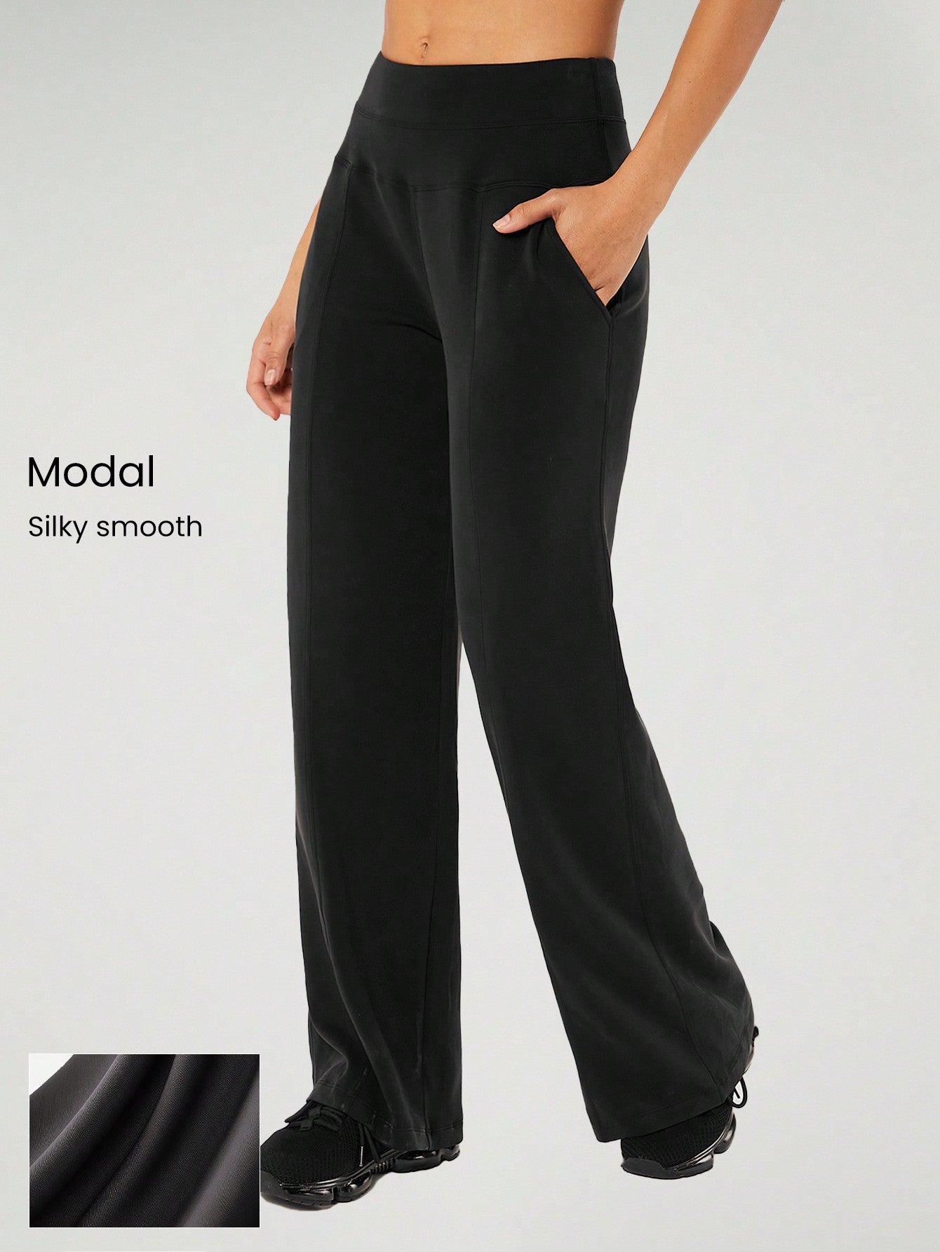 GLOWMODE Modal Silk Touch Relaxed Lounge Pants Fall