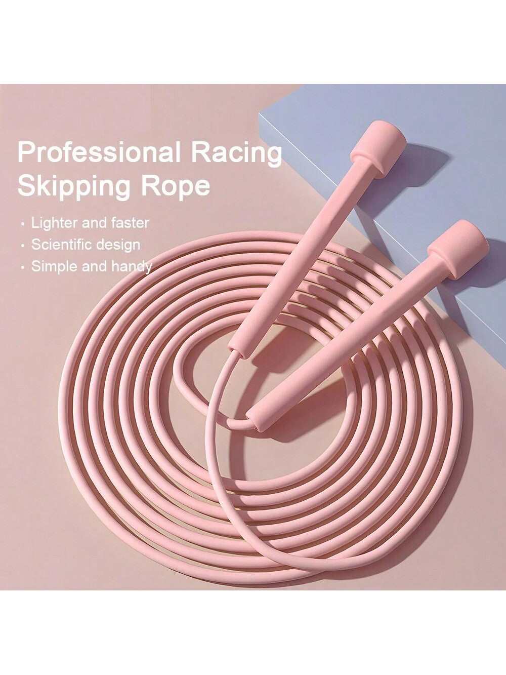 1pc Multi-Color Option Jump Rope Exercise Jump Rope For Fitness Tangle-Free Jump Ropes Adjustable Fitness Sports Equipment For Boxing Gym Jumping