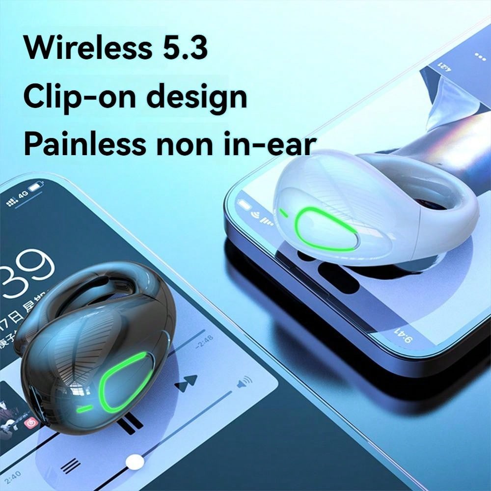 1pc TWS Wireless Noise Cancelling Sports Earbuds, Low Latency, LED Battery Display, Designed For Workout, High Capacity, Long-Lasting, Suitable For Home, Gym, Gift, Compatible With Multiple Smart Devices