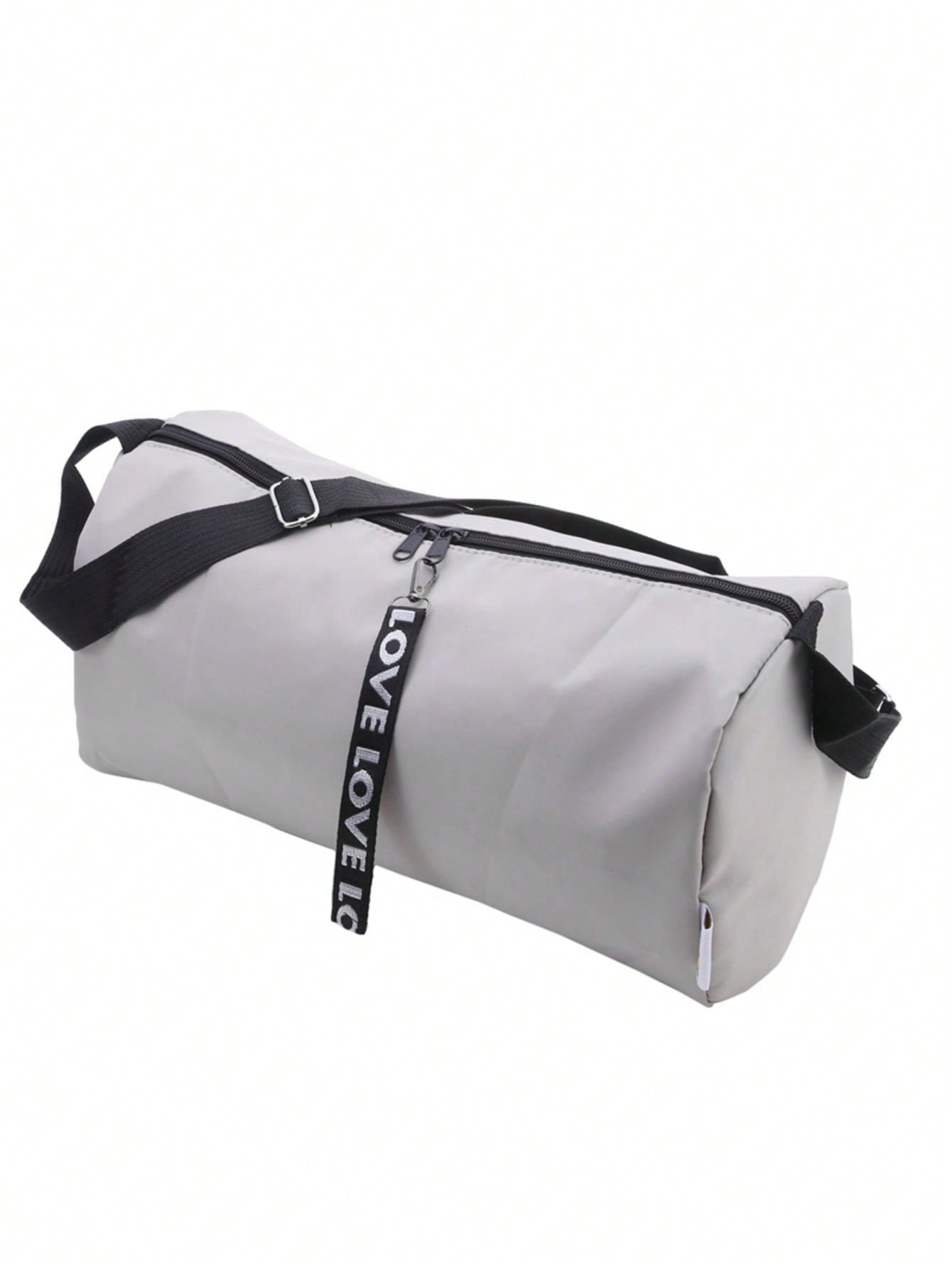 Fashionable Crossbody Yoga Bag - Polyester, Black, Perfect For Fitness