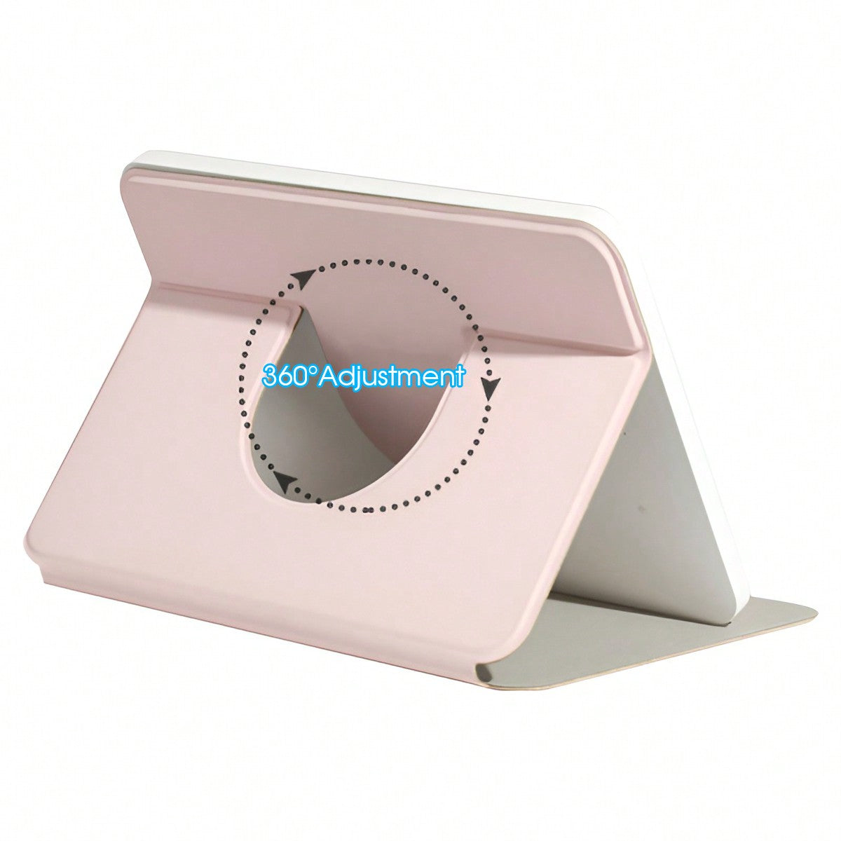 1pc Portable USB Rechargeable Square Makeup Mirror Light,LED Vanity Light,Adjustable Brightness Cosmetic Mirror Light,Touch Control Luminous Mirror,Indoor Desktop Makeup Mirror