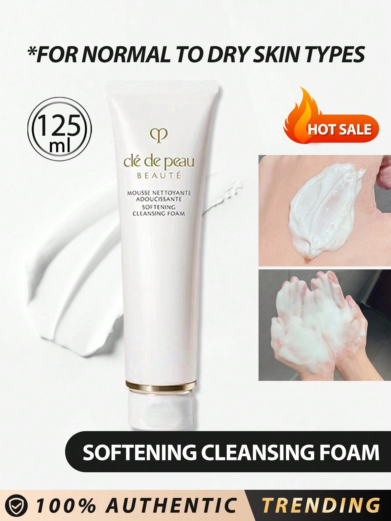 CPB CLARIFYING CLEANSING FOAM N 20ml Enriched With Amino Acids And Extra-Gentle Exfoliating Beads. Cleanses By Effectively Removing Impurities And Excess Sebum With A Light Foam. Leaves Skin Clear, Bright And Refined While Feeling Deeply Nourished.