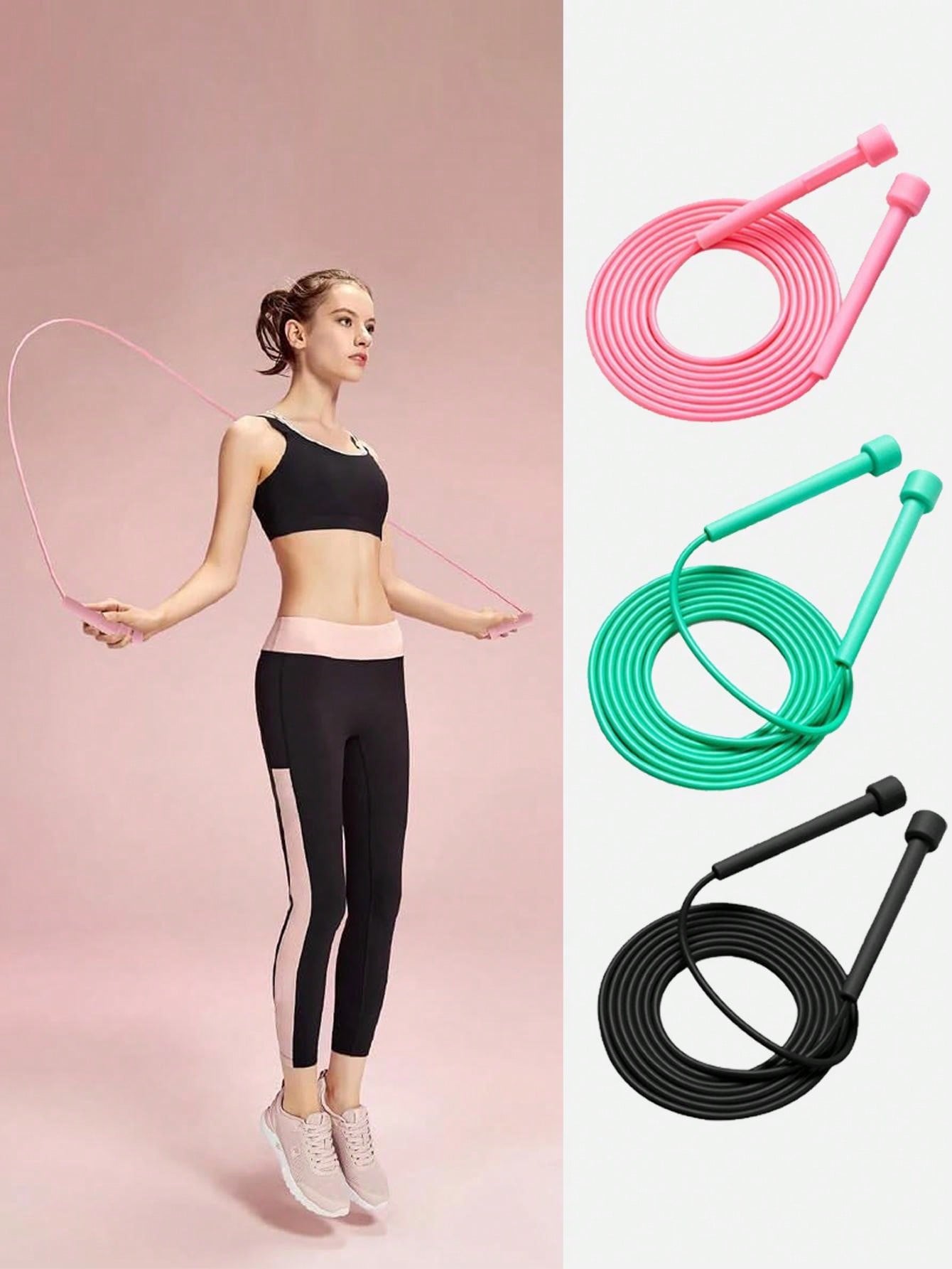 1pc Racing Non-Slip Skipping Rope, Fitness Sports Skipping Rope, School Exam Skipping Rope, Women's Weight Loss Skipping Rope, Fitness Supplies