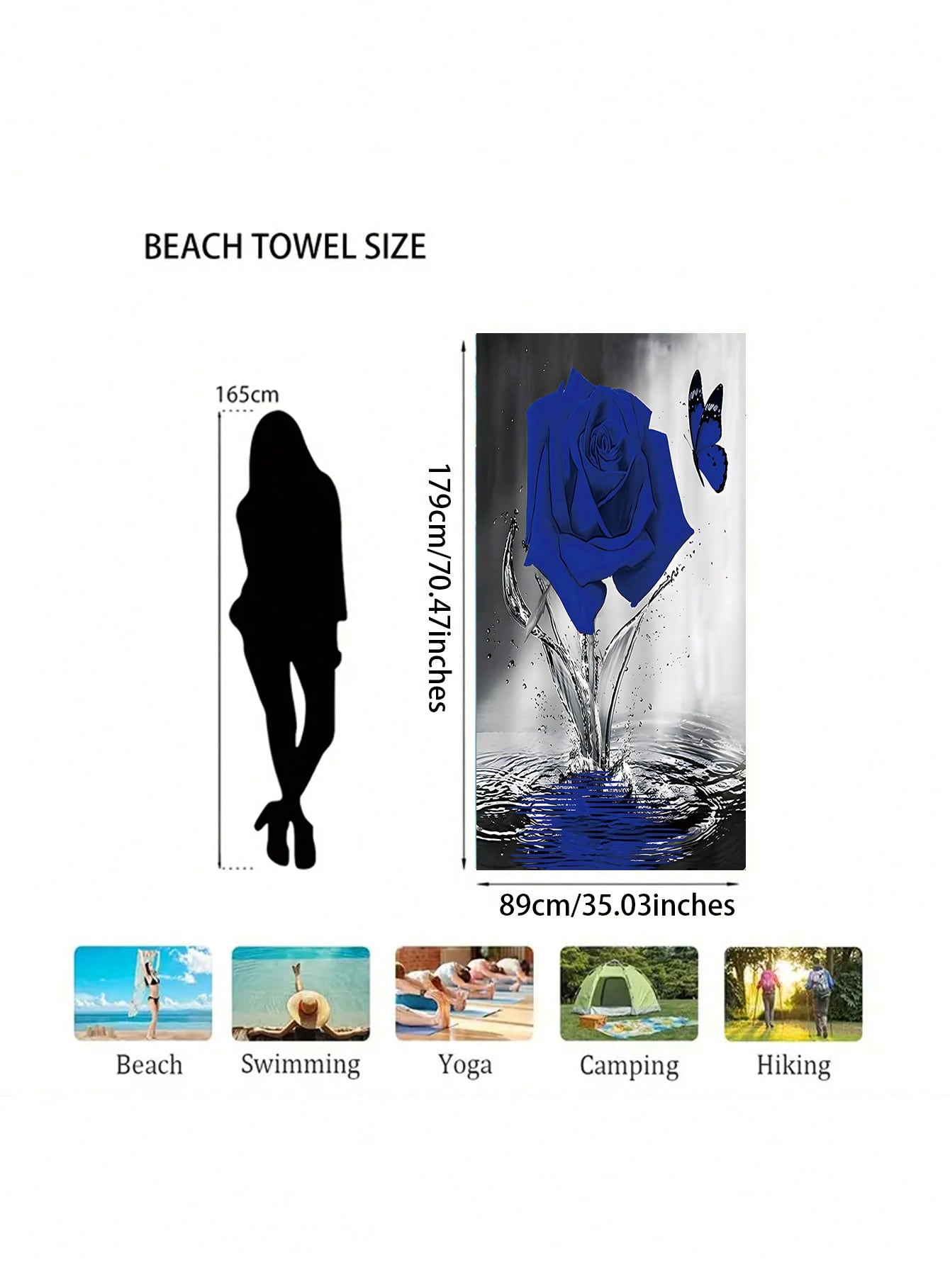 1pc/2pcs Microfiber Soft Shower Face Towels Large Bath Towel Set, -Thick, Quick-Dry Highly Absorbent Hand Towels Washcloths Sets, Kitchen Dish Towel, For Bathroom, Pool