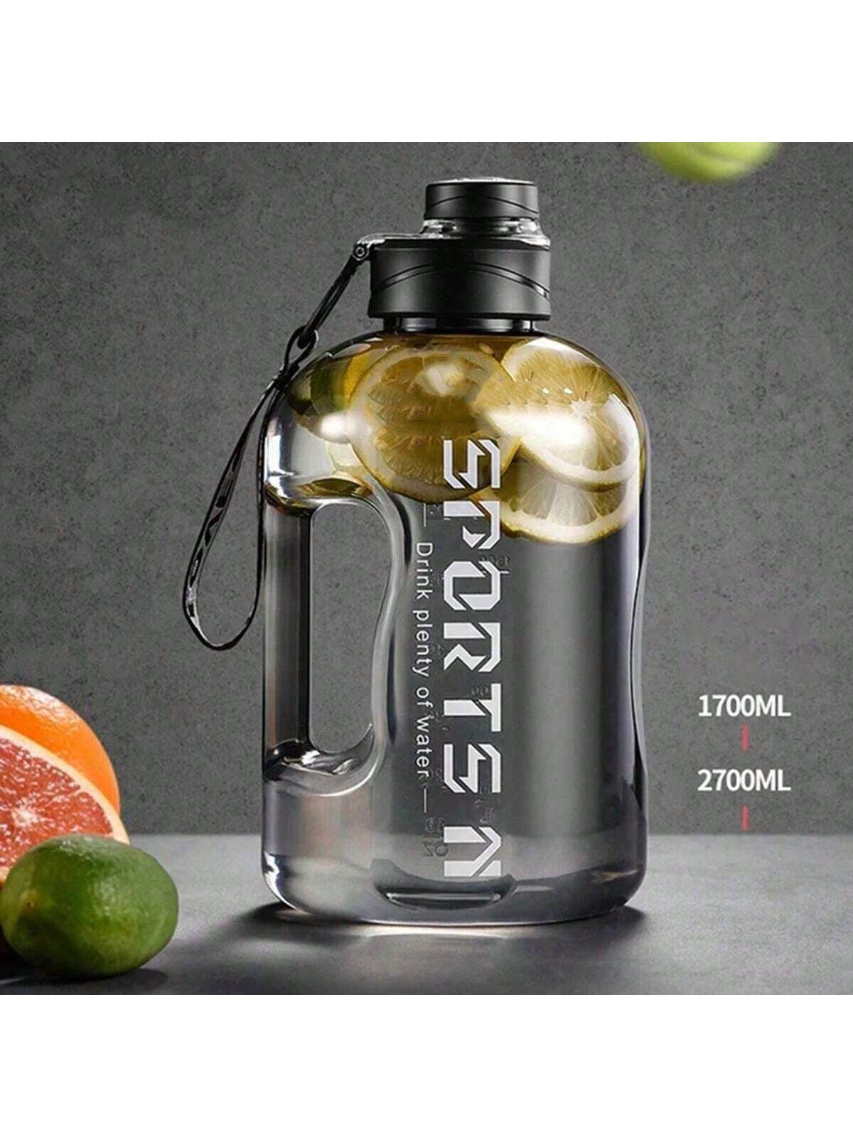 1700/2700ML Sports Water Bottle For Gym Cycling Hiking Fitness Camping Men Women Outdoor Large Leak-Proof Gym Training Bottle