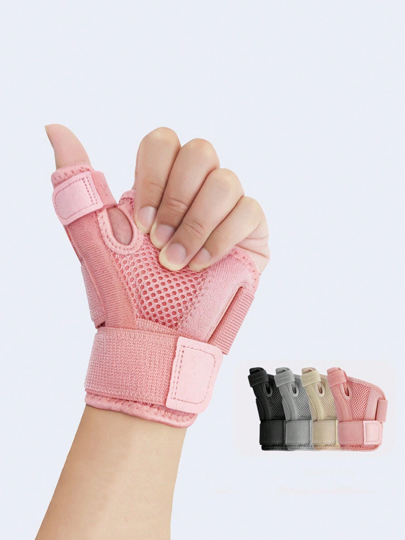 Men Sports Wrist,Unisex Wrist Breathable Strap Fixed Thumb Support Wrist Strap Tendon Sheath Pressure Gloves