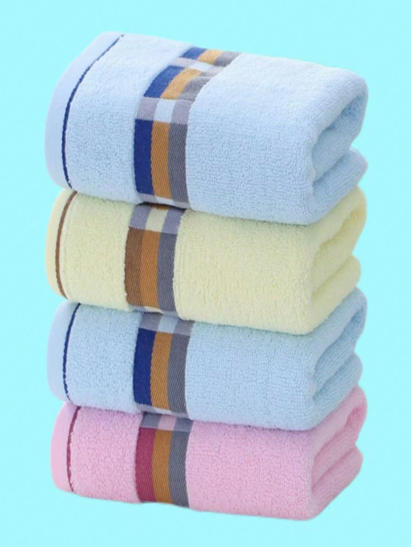 TrendsLuxury Hand Towel, 33cmX73cm, Suitable For Bathroom-Hotel-Spa-Kitchen-Gym, Strong Absorbency, Hotel Quality Towel