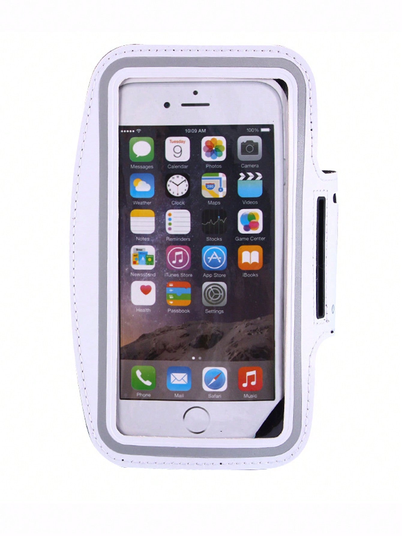 Sports Phone Armband Case - Suitable For Running And Fitness, Waterproof, Adjustable Hook And Loop Closure, Form-Fitting