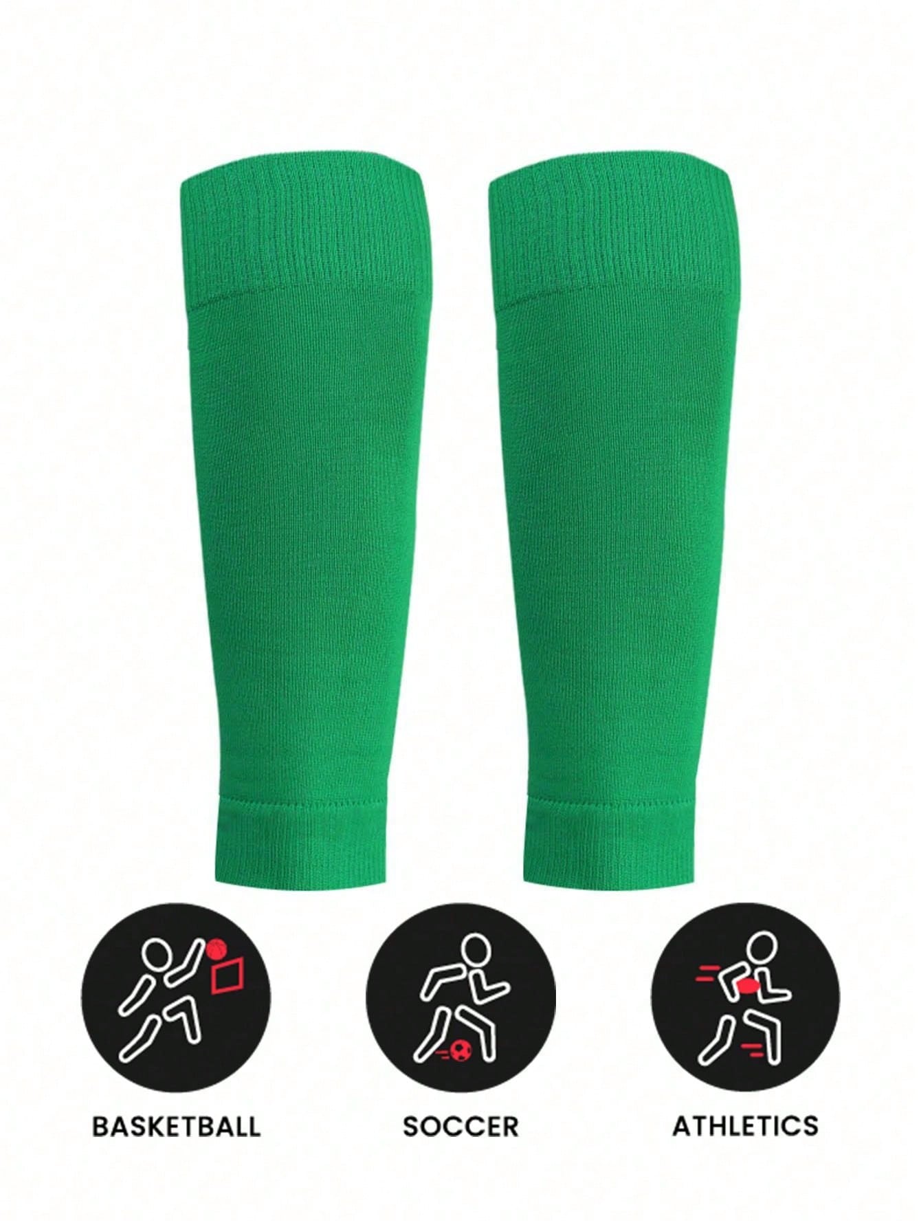 Professional Football Compression Leg Sleeves, Single Layer Leg Protectors, Sports Training