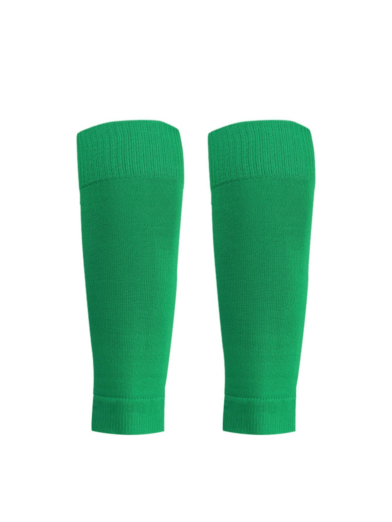 Professional Football Leg Warmers, Training Sports Match Protective Leg Sleeve, Single Layer Leg Sleeve, Men's Compression Football Leg Sleeve, Breathable Football Knit Leg Warmers, Moisture-Wicking Olive Green