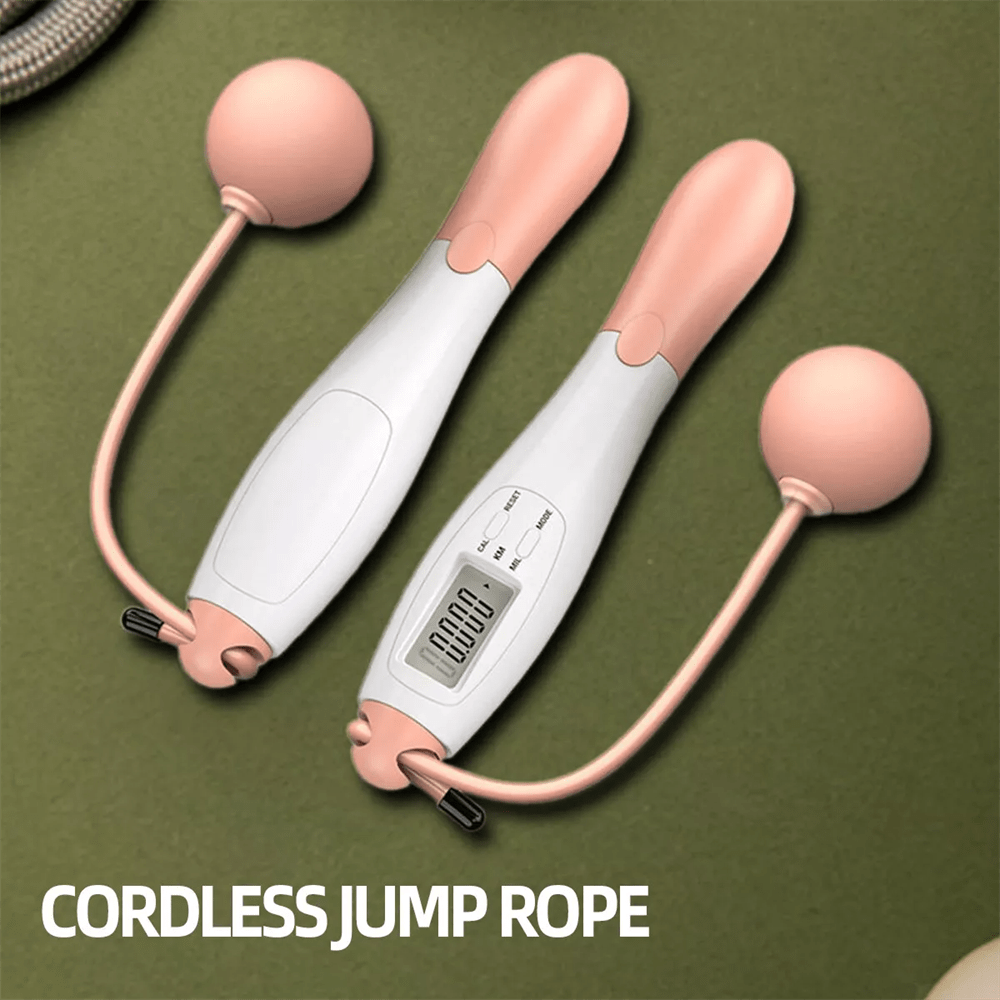 Professional Cordless Jump Ropes Smart Digital Wireless Skip Fitness Jumping