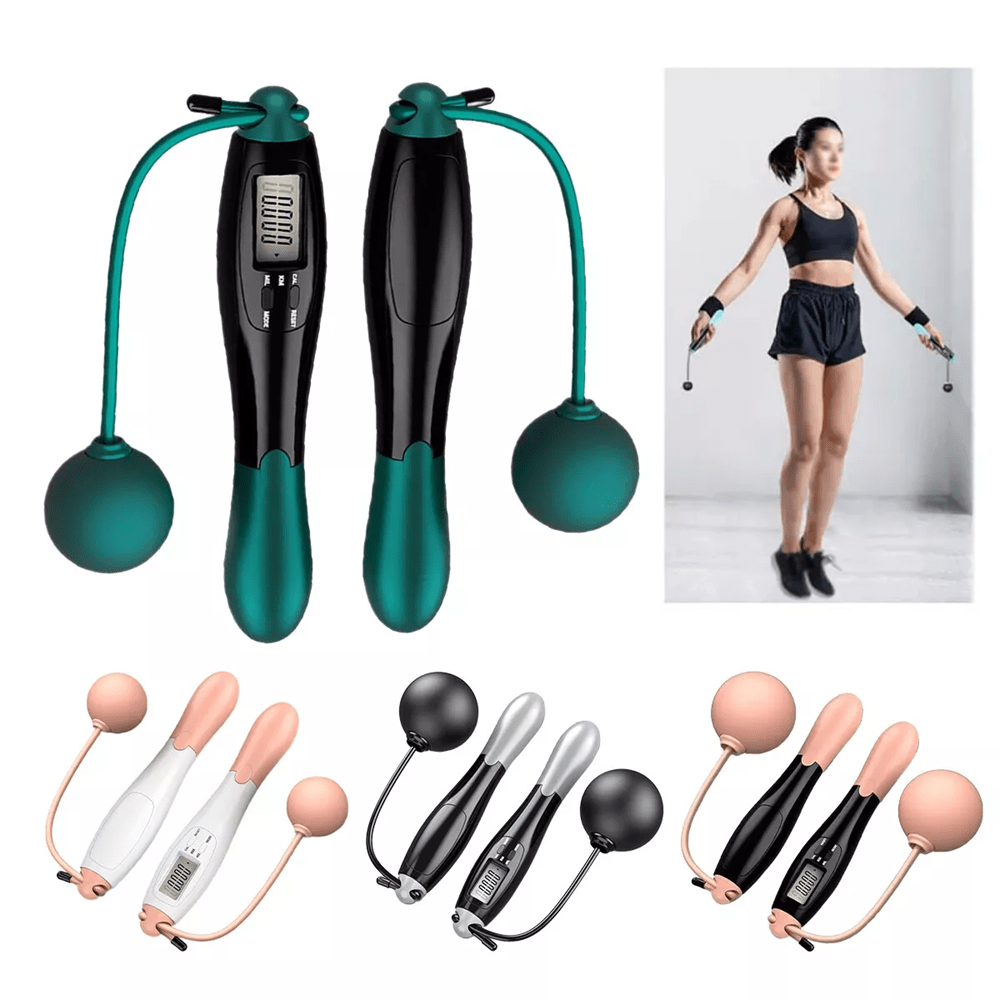 Professional Cordless Jump Ropes Smart Digital Wireless Skip Fitness Jumping