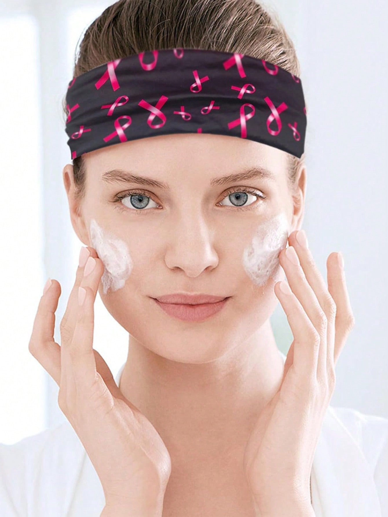 Sports Yoga Headband 3 Pieces Moisture Absorption Quick Drying Hair Accessories, Elastic Wide Headband, Non-Slip Moisture Absorption Elastic Headband, Suitable For Yoga, Running, Outdoor Activities (3 Colors)