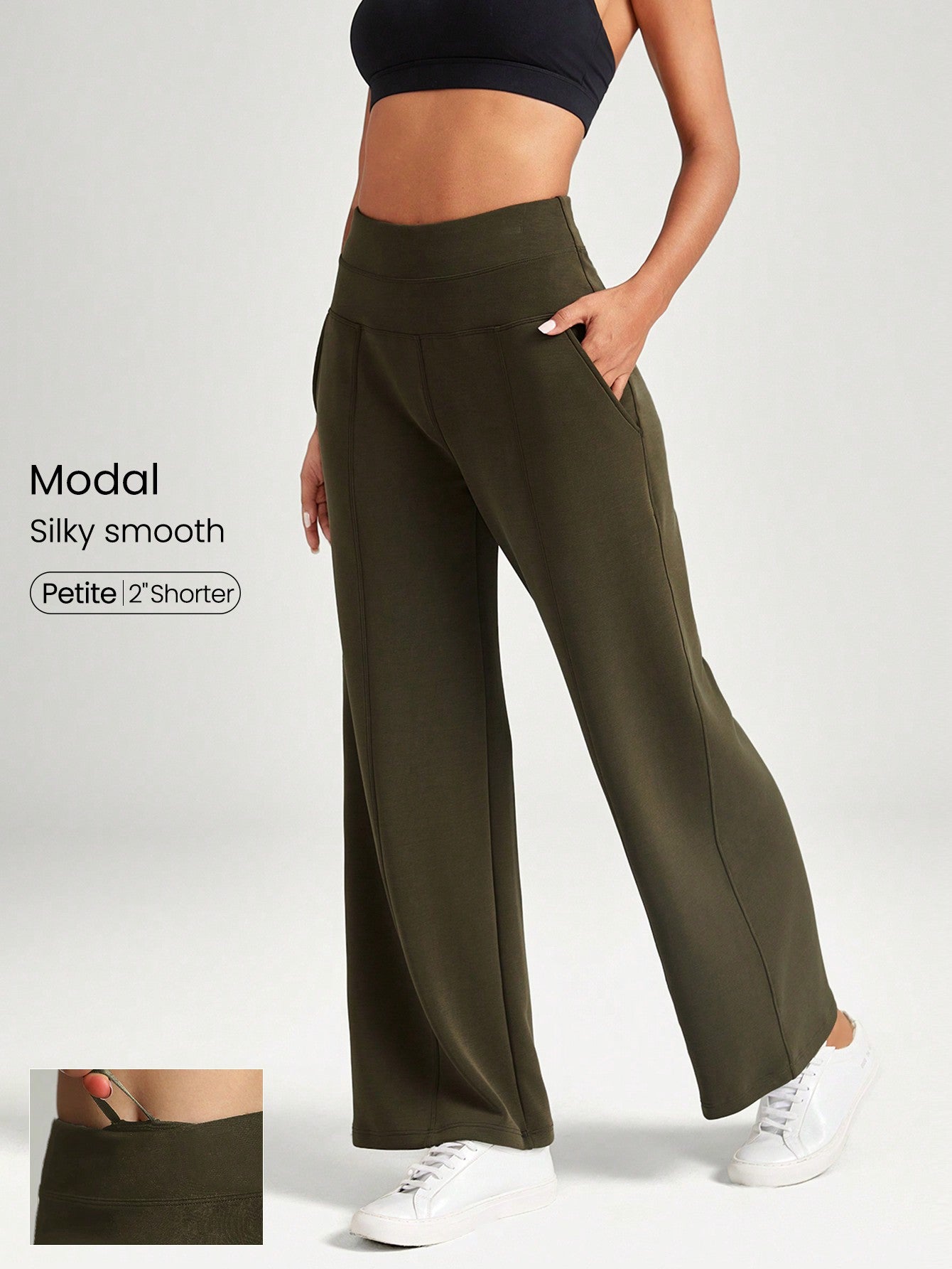 GLOWMODE Modal Silk Touch Relaxed Lounge Pants Fall