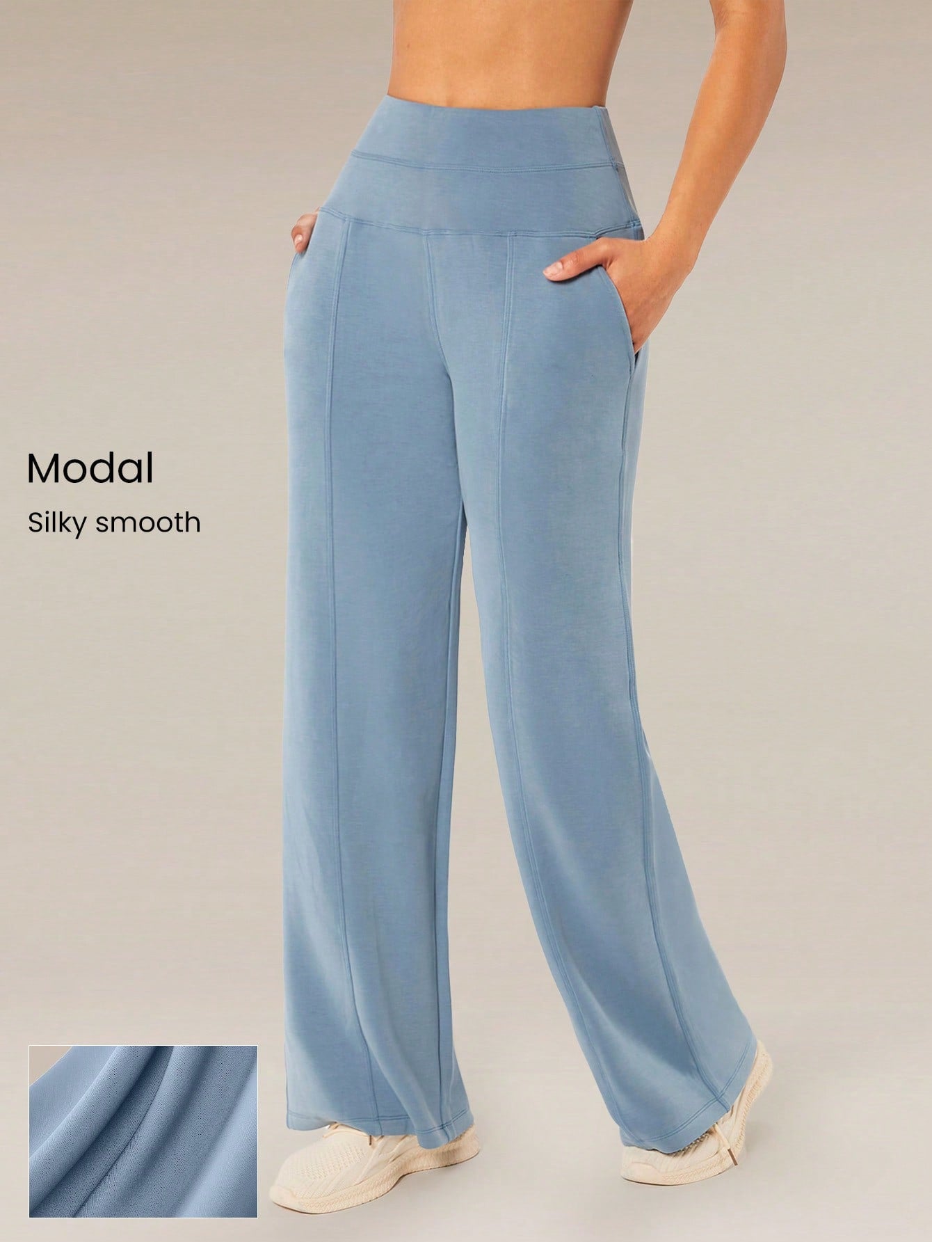 GLOWMODE Modal Silk Touch Relaxed Lounge Pants Fall