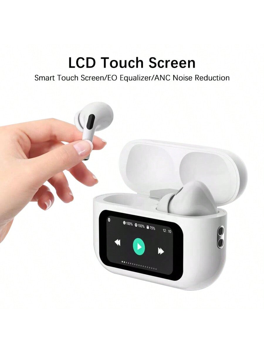 ANC Touch Screen Earbuds, Wireless Earbuds, ANC Earbuds Noise Cancelling Earbuds, Noise Cancelling In Ear Bluetooth 5.4 Earbuds, Bluetooth Earbuds With Microphone, Wireless Earbuds For IPhone/Android