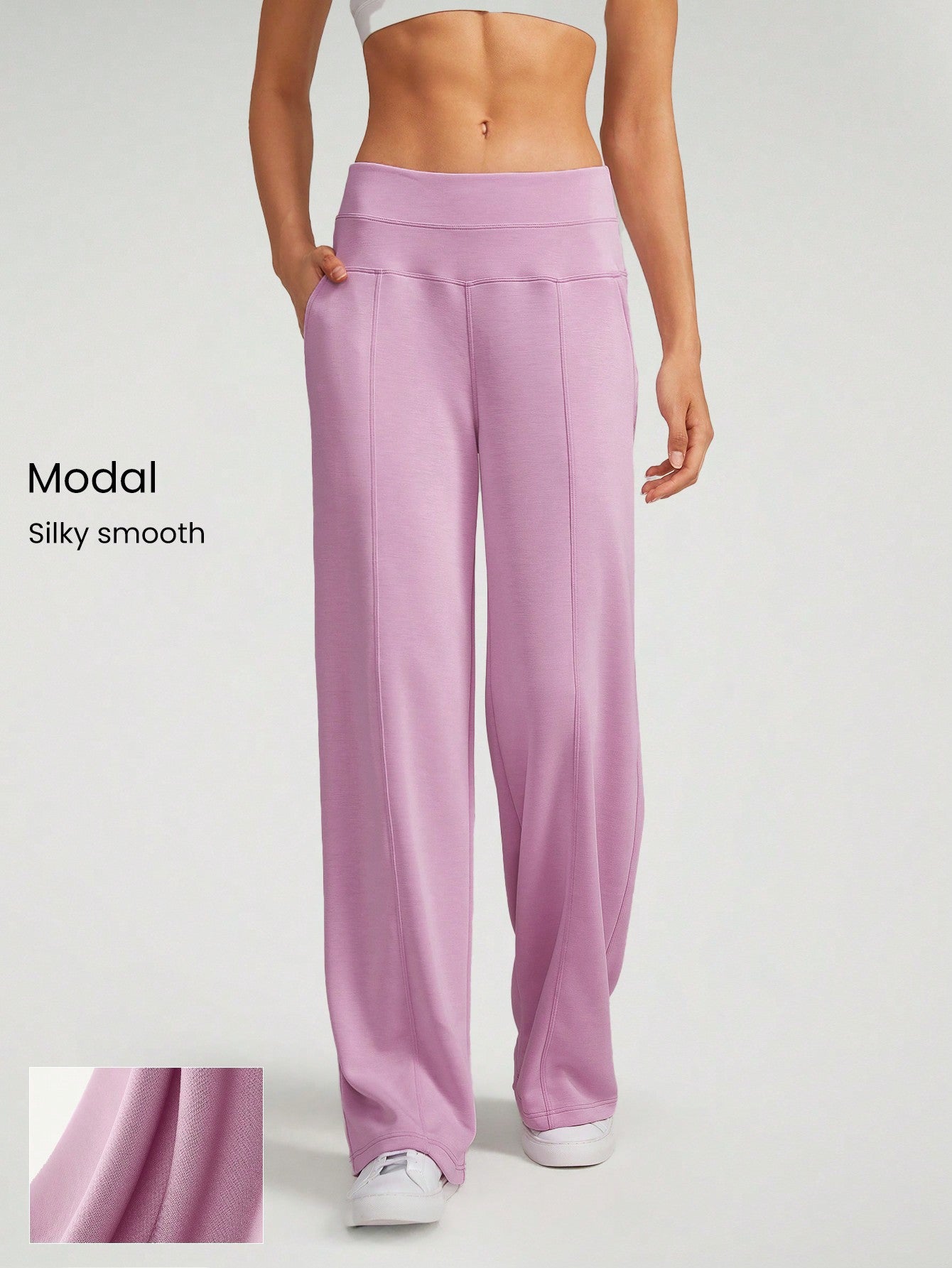 GLOWMODE Modal Silk Touch Relaxed Lounge Pants Fall