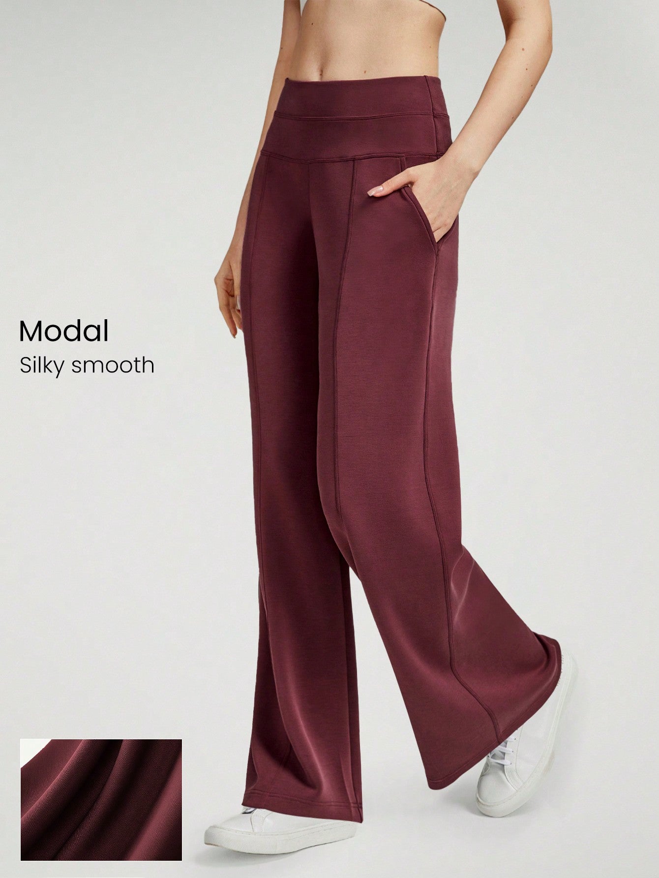 GLOWMODE Modal Silk Touch Relaxed Lounge Pants Fall