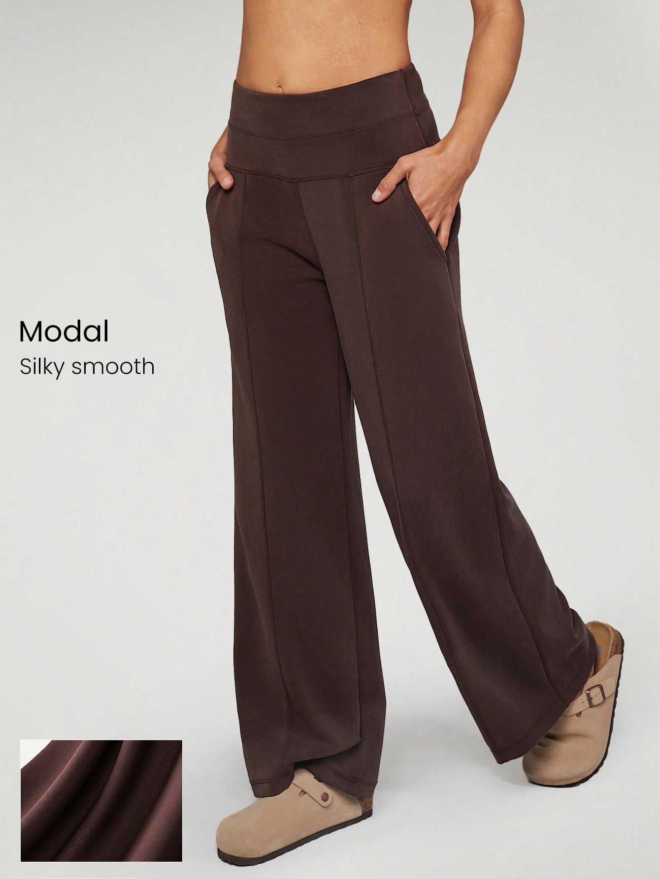 GLOWMODE Modal Silk Touch Relaxed Lounge Pants Fall