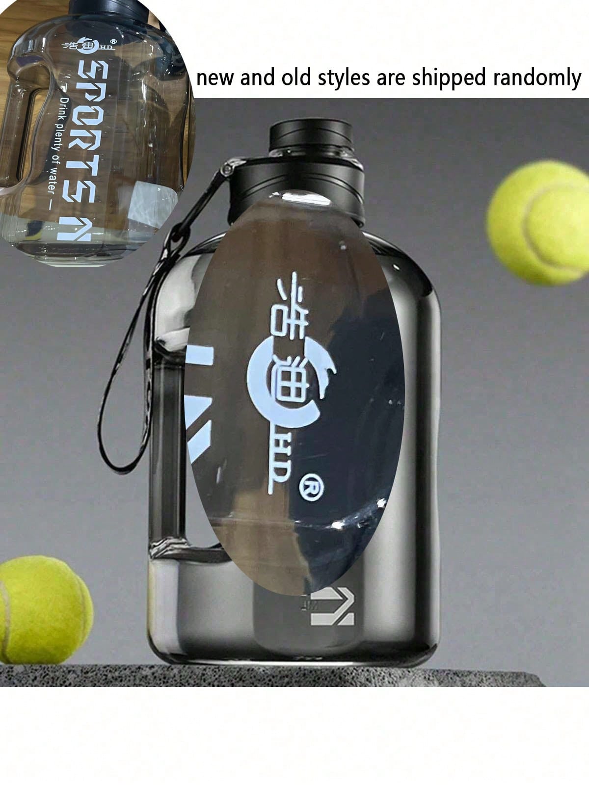 1700/2700ML Sports Water Bottle For Gym Cycling Hiking Fitness Camping Men Women Outdoor Large Leak-Proof Gym Training Bottle