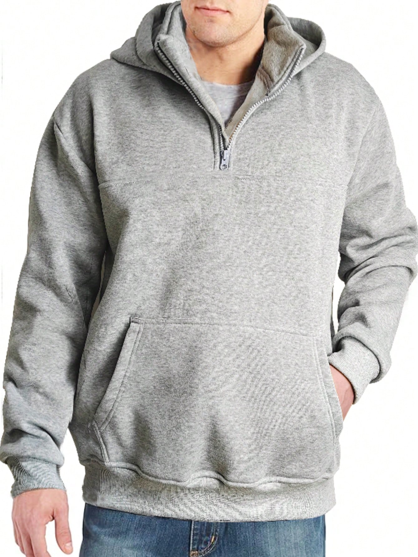 Men's Zip Up Fleece Hoodie