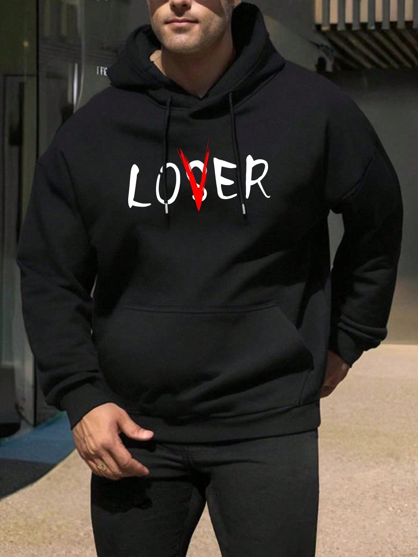 Men's Fashion PULLover Hoodies,Not A Loser, A Big Love, A Gift,Funny Hoodies.