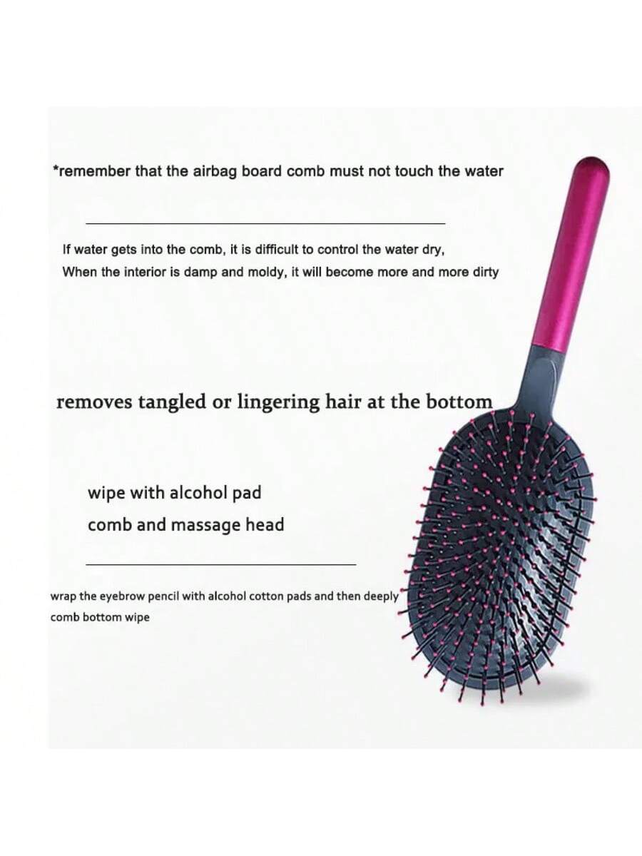 New Girls Hair Comb Scalp Massage Airbag Hairbrush Wet Curly Detangle Brush For Salon Hairdressing Styling Tools For  Women