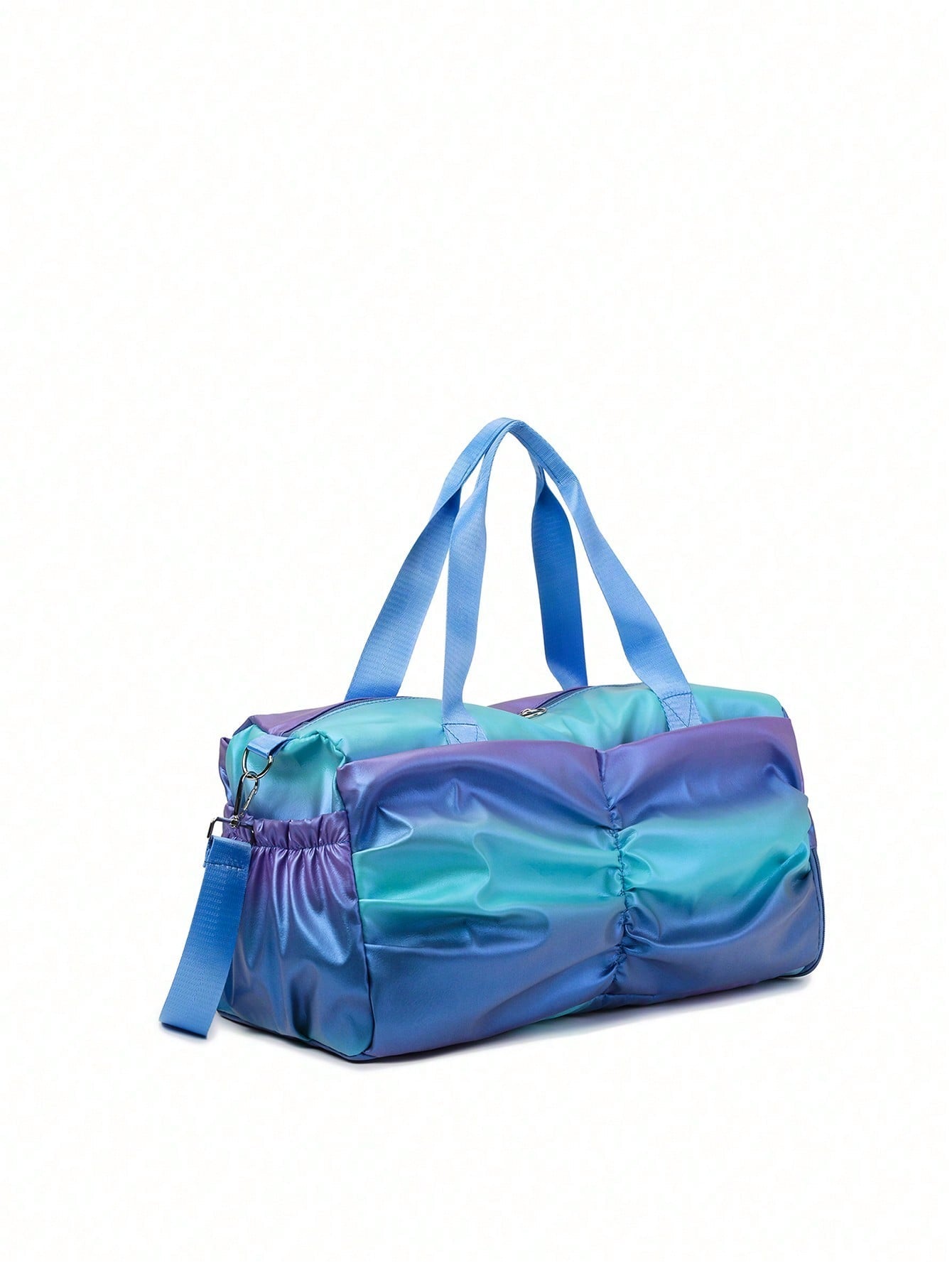 Pearlescent Large Capacity Sports Gym Bag, Rainbow Travel Bag, Stylish Short-Distance Travel Luggage Bag, Minimalist Tote