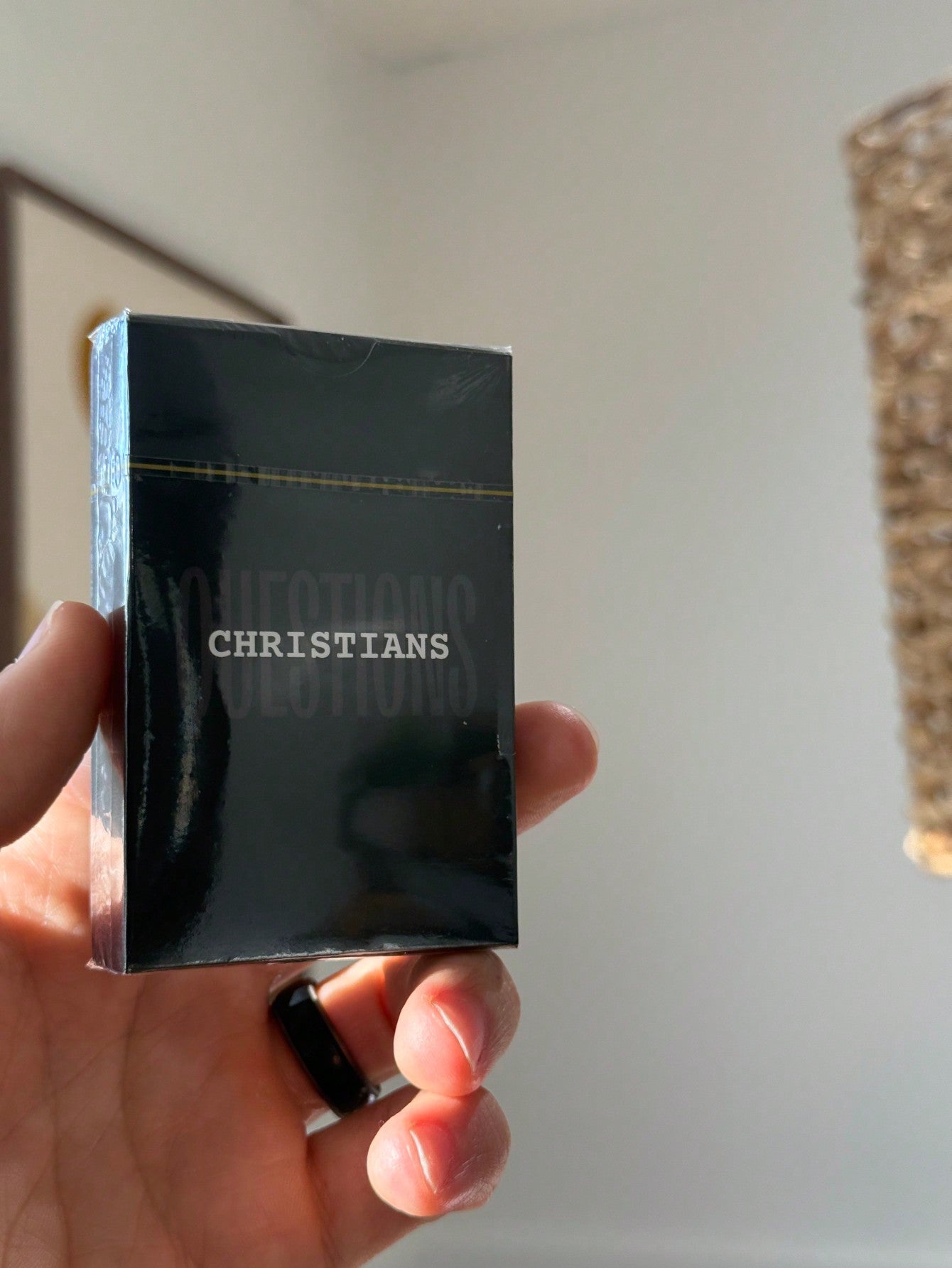 Christian Question Cards, Discuss Apply Biblical Truths Daily Life Turn Study Into A Party Game Grow Spiritually - Gifts Christmas Thanksgiving, Etc