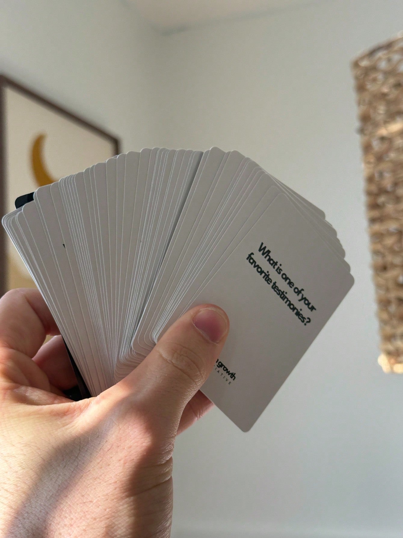 Christian Question Cards, Discuss Apply Biblical Truths Daily Life Turn Study Into A Party Game Grow Spiritually - Gifts Christmas Thanksgiving, Etc