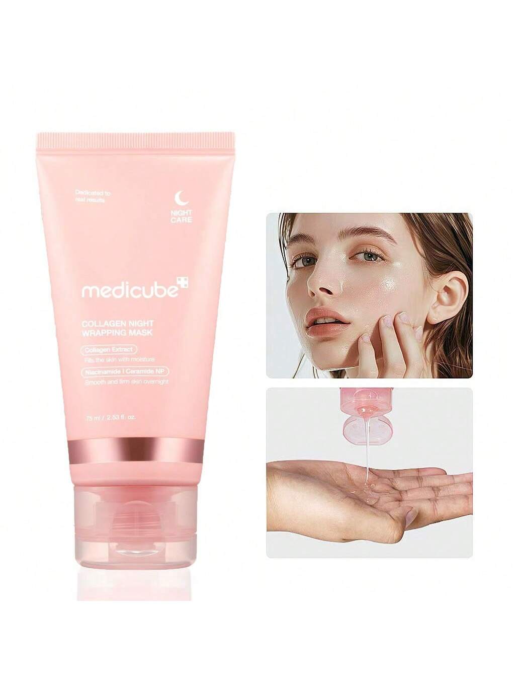 Collagen Overnight Wrapping Peel Off Facial Mask Pack - Elasticity