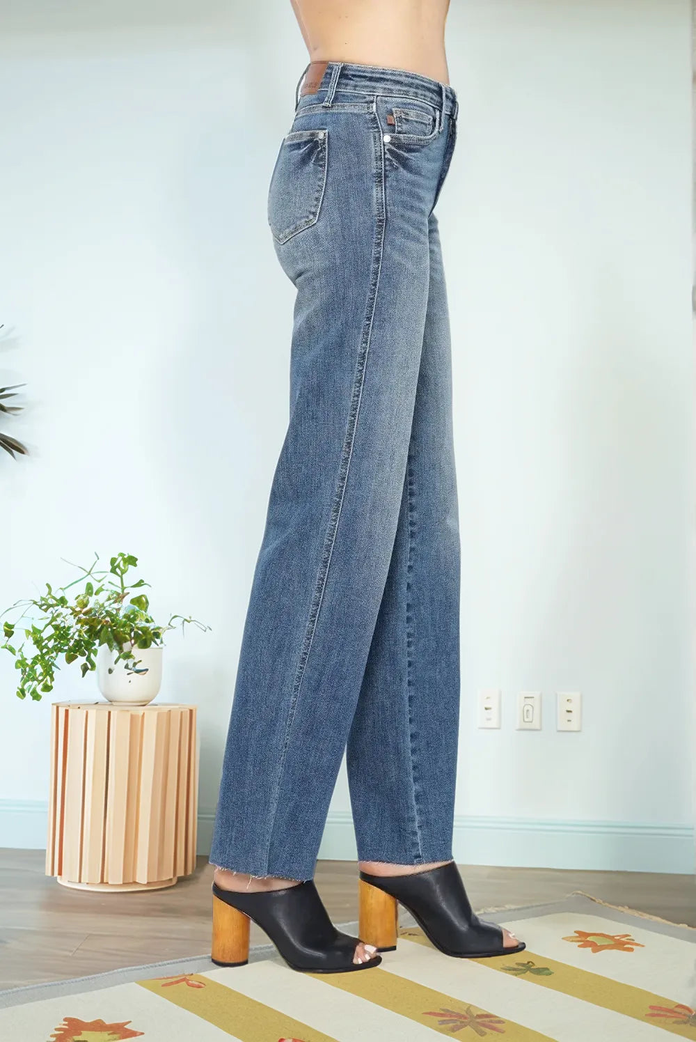 Judy Blue Full Size Tummy Control Straight Jeans